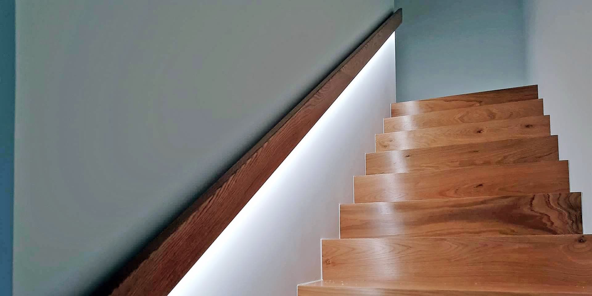 Escaleras y pasamanos de madera - Velmor